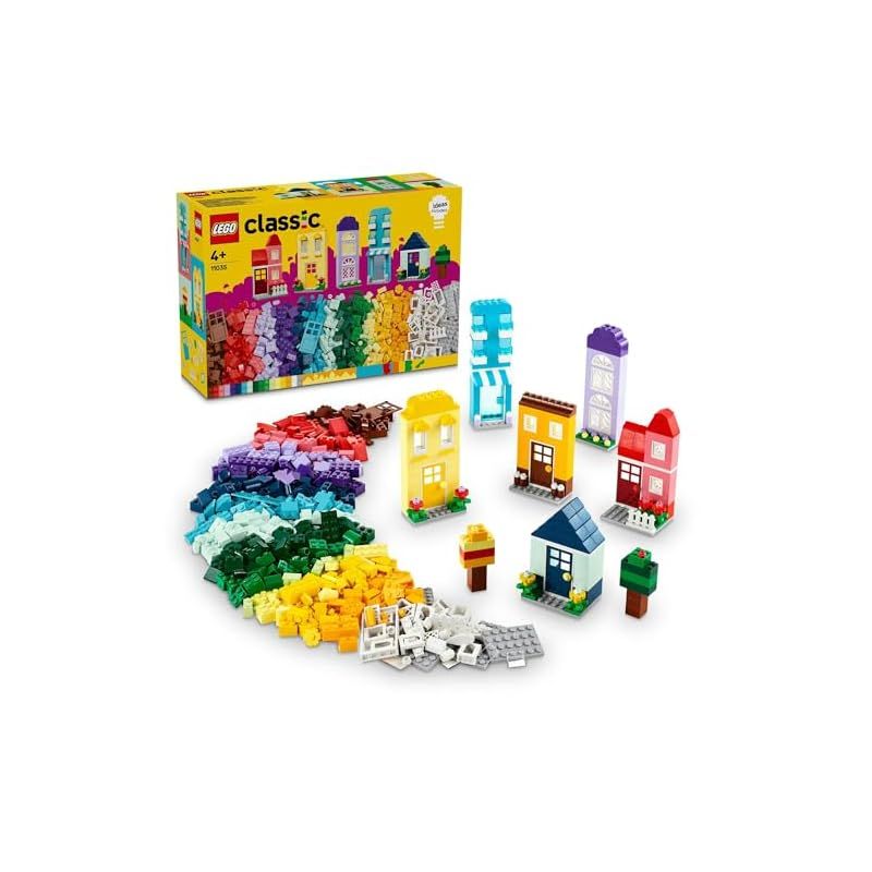 レゴ LEGO クラシック おうちをつくろう おもちゃ 玩具 プレゼント ブロック 知育 女の子 男の子 子供 4歳 5歳 6歳 街づくり