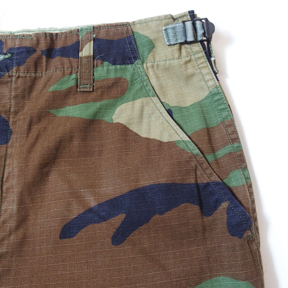 90's 米軍 BDU WOODLAND CAMO リップストップ カーゴパンツ SMALL
