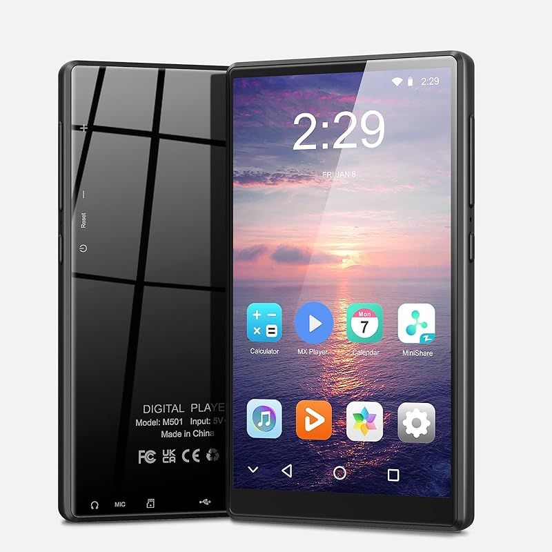 mp3プレーヤー 80GB SWOFY Android 音楽プレーヤー Bluetooth