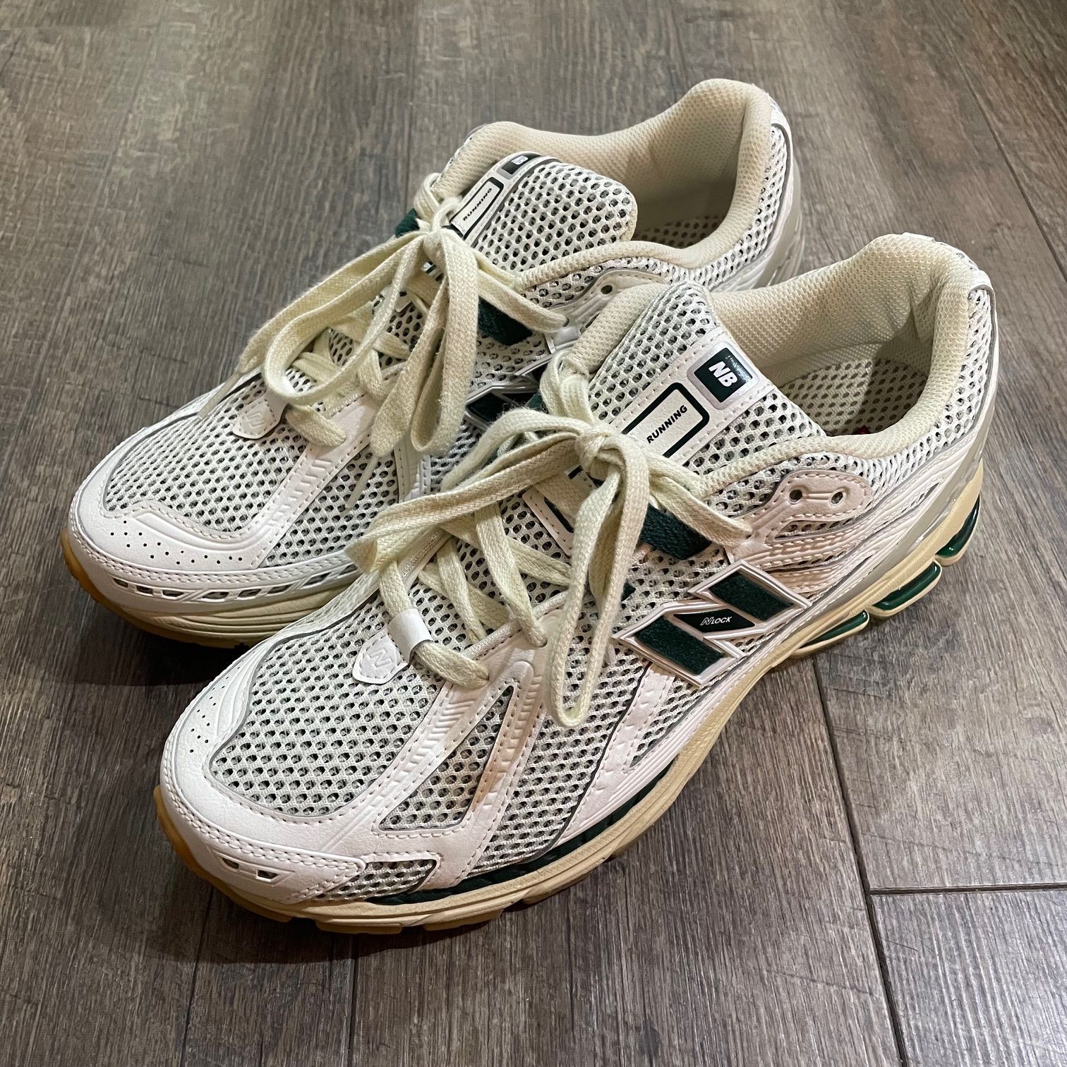 New Balance 1906R White Green メッシュ スニーカー