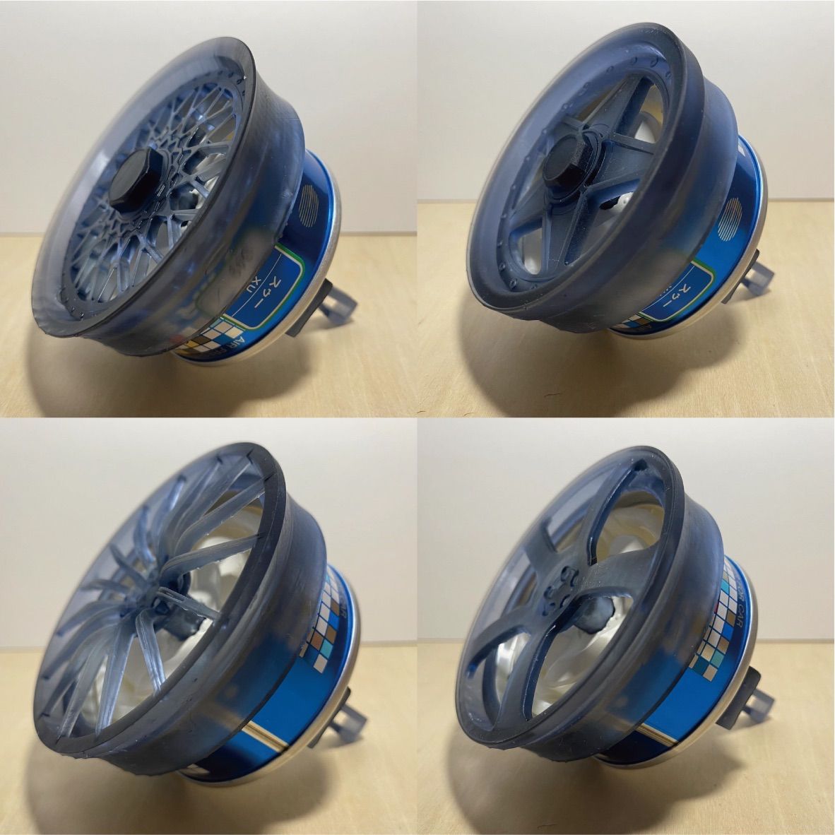 AIR SPENCER エアコン アタッチメント Ver.4 4セット エアースペンサー缶タイプ エアコン取付パーツ アルミ風 未塗装 - メルカリ