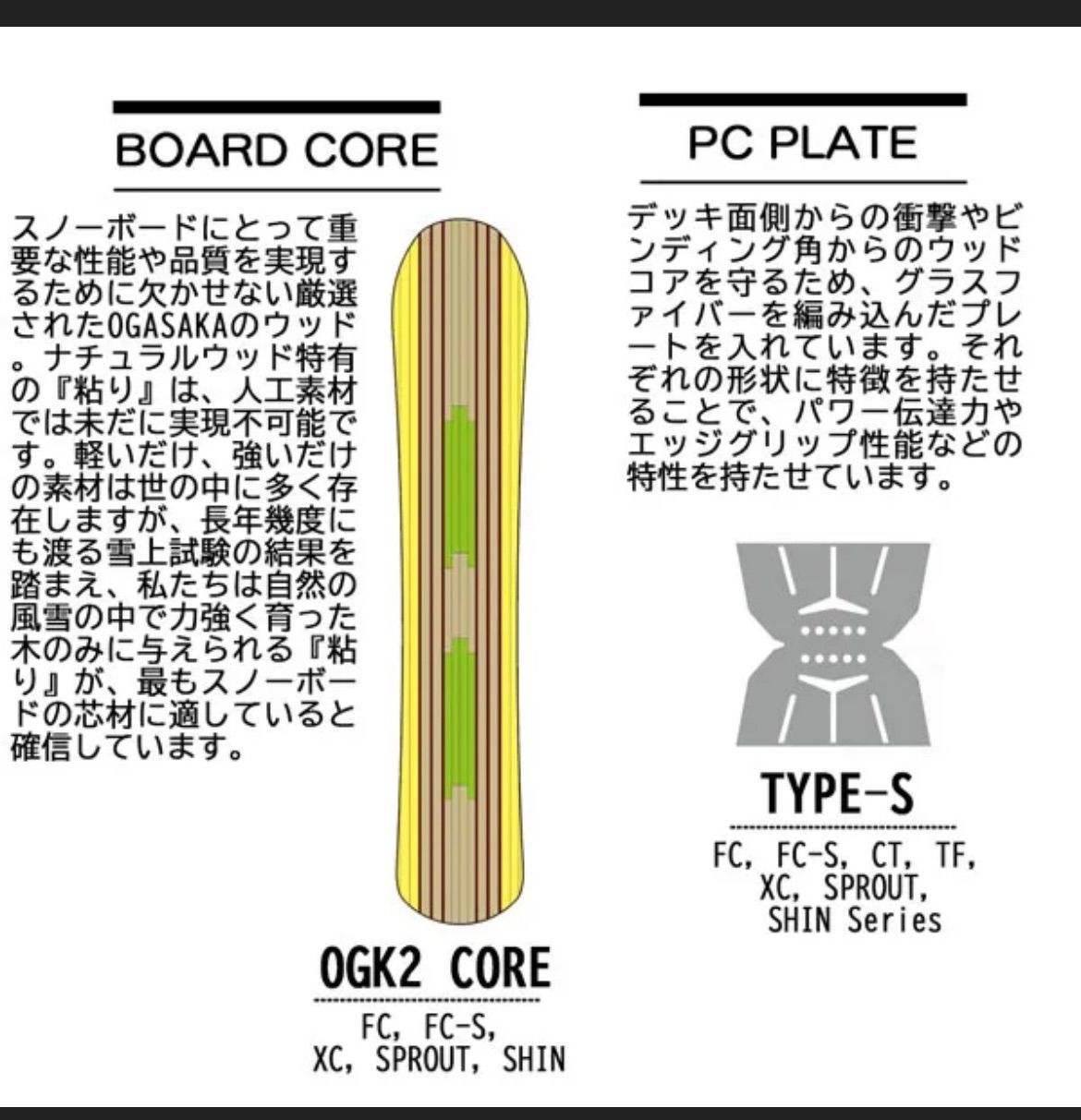 ogasaka fc-s 2024-25モデル 163w新品未使用 オガサカ FC-S 158
