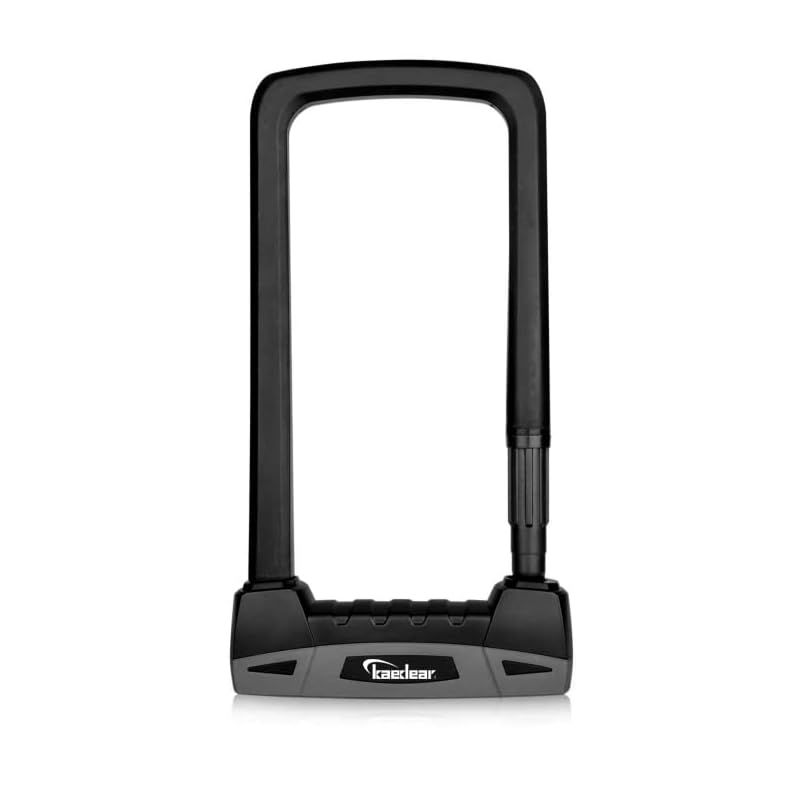 Kaedear(カエディア) バイク U字ロック 鍵 チェーン ロック 大型バイク対応！SP_GUARD Type-Uワイド 高硬度U字ロック｜20トン耐久 : パッドロック U字 ワイド ☆マラソン限定10％OFFクーポン☆P2倍☆バイク バイク用U字ロック ワンキー2ロックで強化防犯｜チェーンロック＋ワイドU字ロックセット