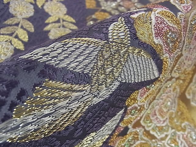 平和屋本店□極上 山口美術織物 皇室 伊勢神宮御用 西陣織 六通柄袋帯