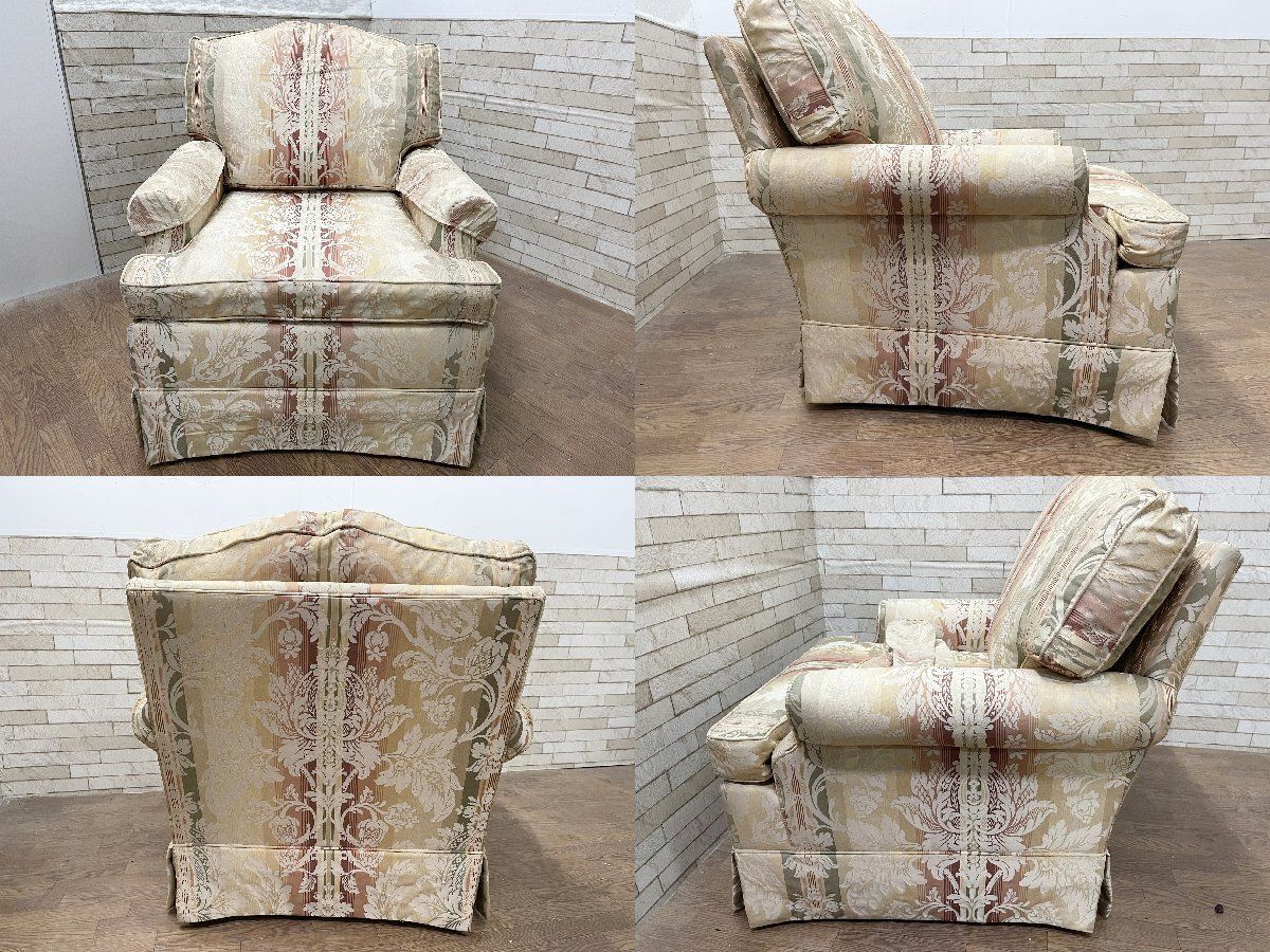 DREXEL HERITAGE ドレクセルヘリテイジ 1人掛けソファ アップホルスタ