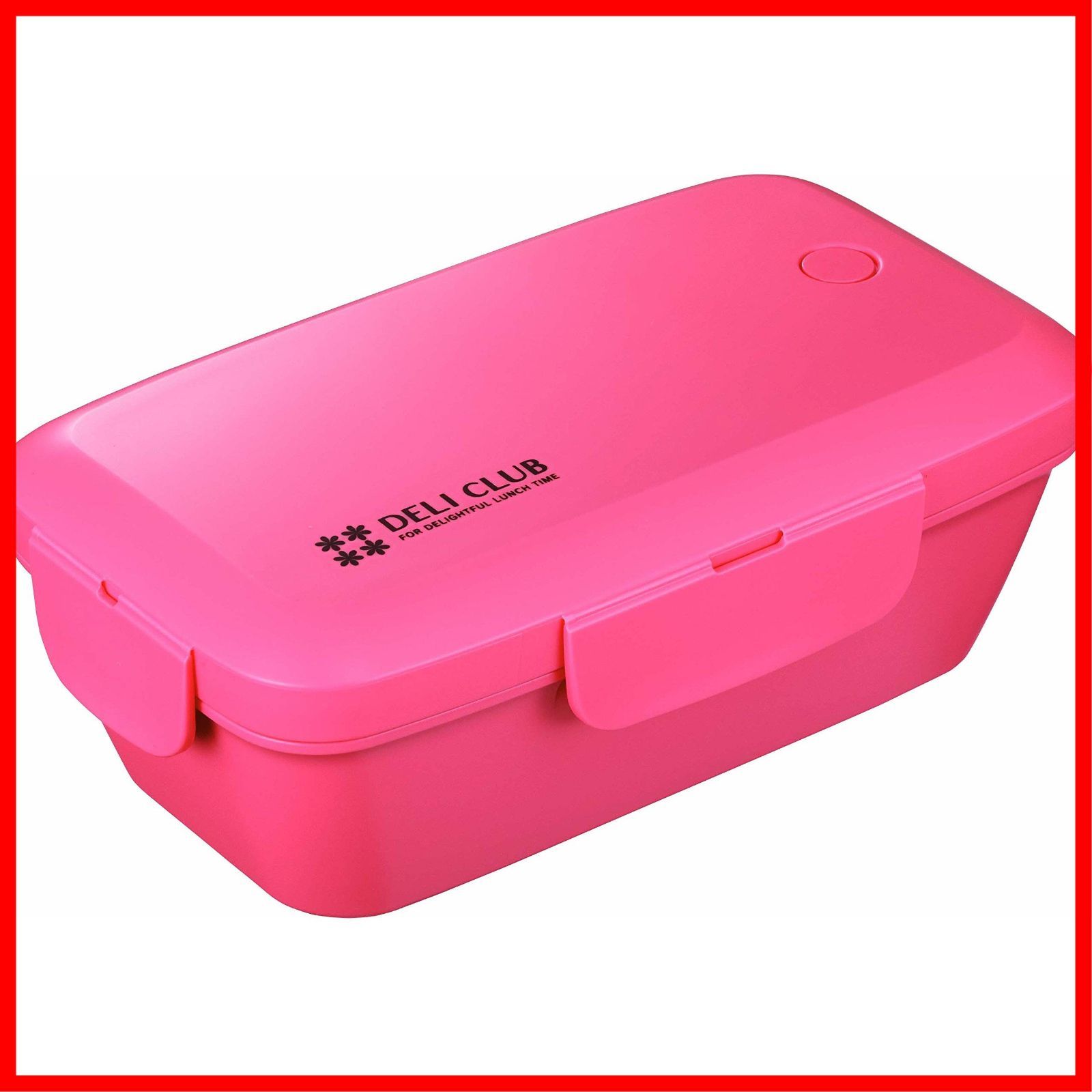 セール TLB-610 デリクラブ ピンク お弁当箱1段610mL 3547 アスベル