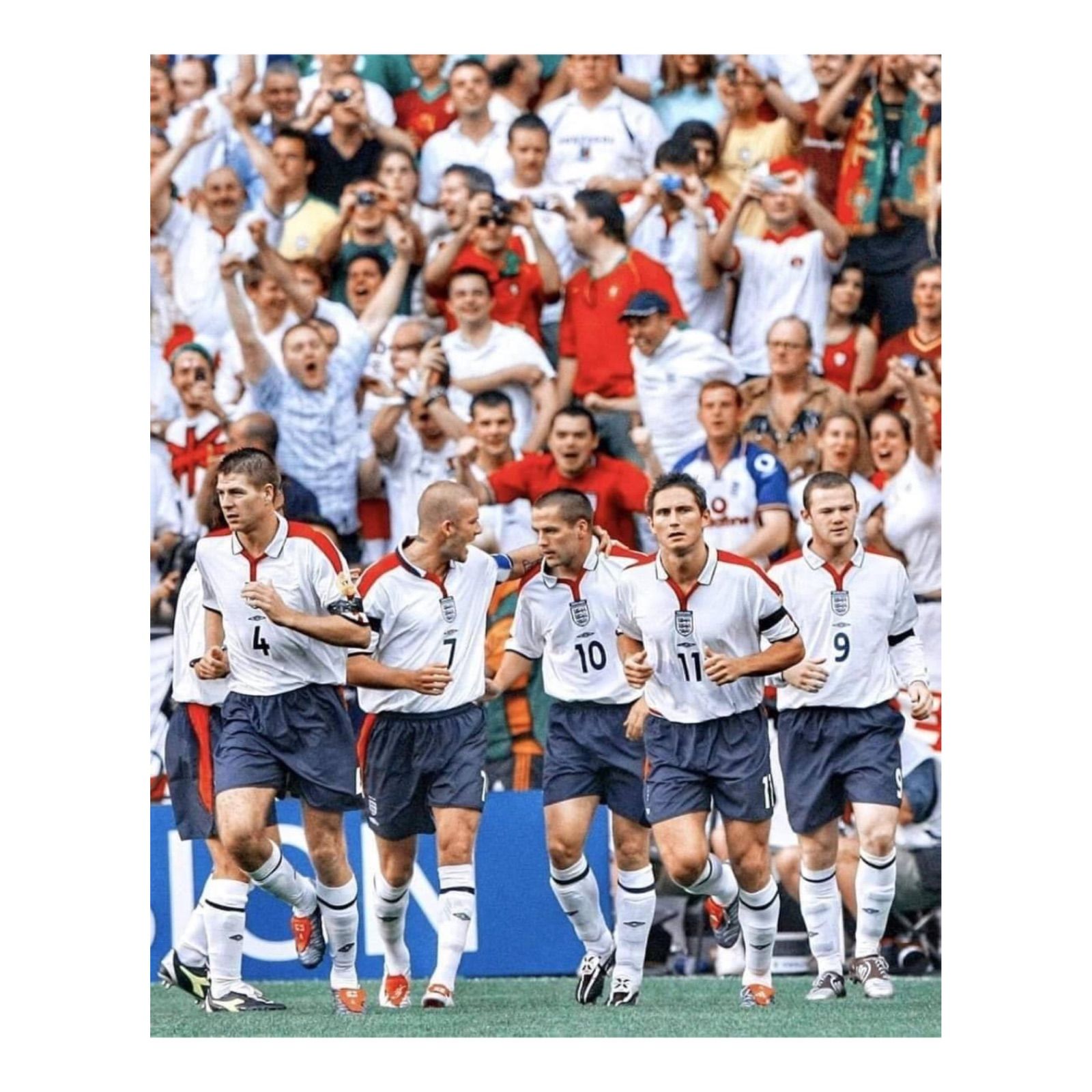 2002/2004 00s Y2K UMBRO アンブロ England イギリス イングランド代表 