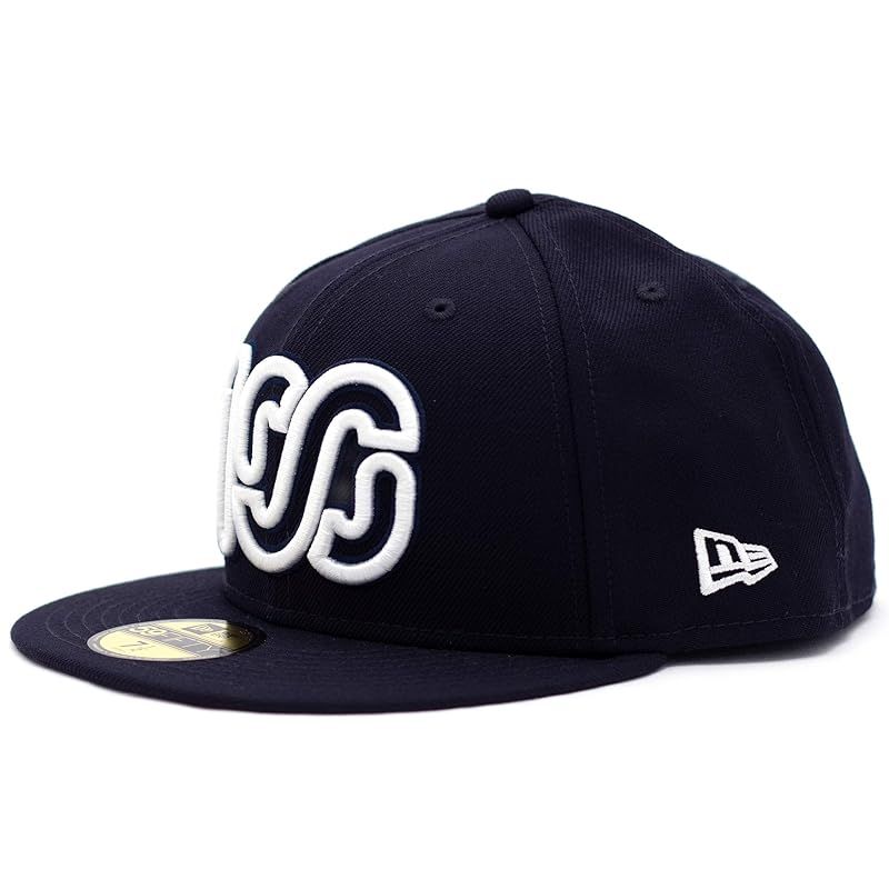 NEW ERA x 100A 59FIFTY (ネイビー， 7 5/8（60.6cm）) 1