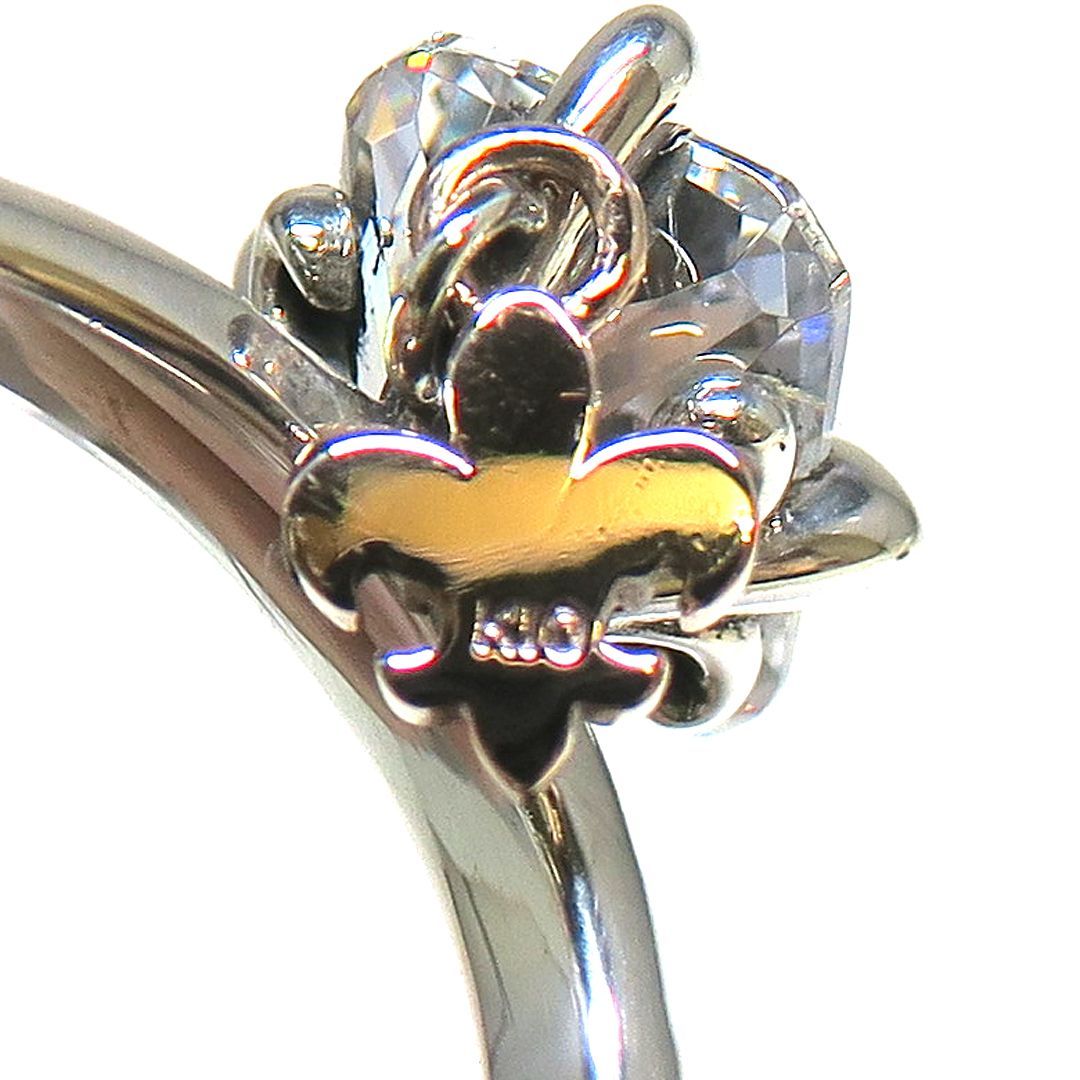 アルページュ　リング　K10 13号 Arpege シルバー×K10 デザインリング 13号 5g -buys - メルカリ