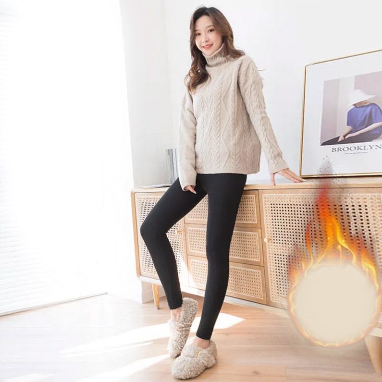 新品☆ユニクロ 130 ヒートテック リブレギンス タイツ 送料無料  