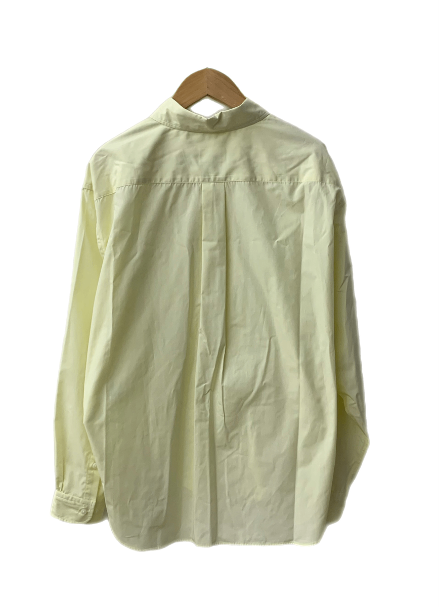 アパートメントスリー Apartment Three オーバーサイズシャツ OVERSIZED SHIRT ATSTR0223001 ロゴ イエロー 1サイズ 201MT-2543