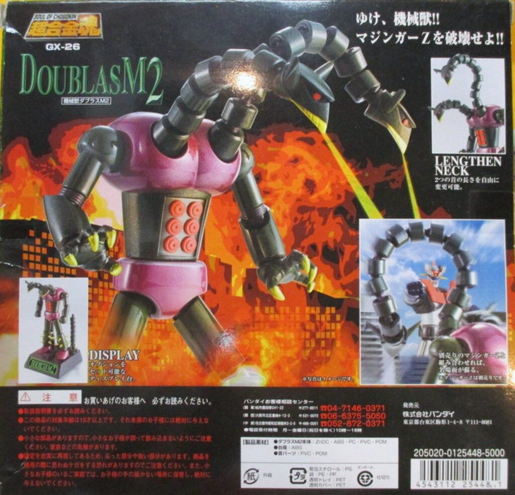 バンダイ 超合金魂 GX 26 機械獣ダブラスM 2