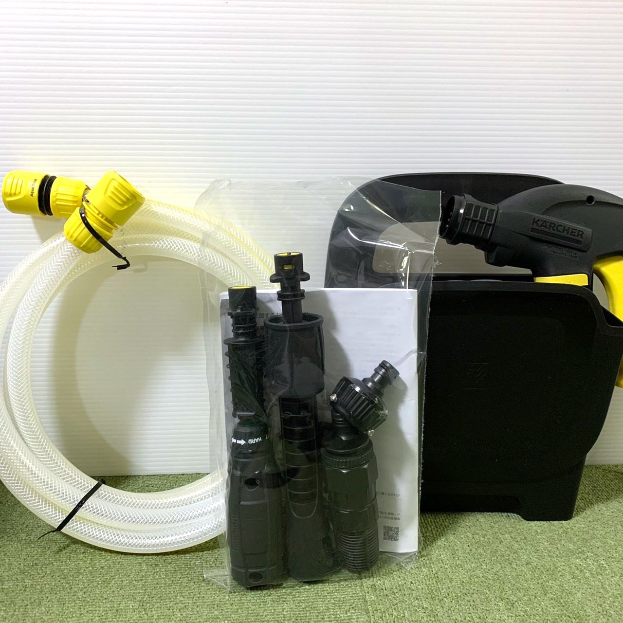 直営店限定モデル 高圧洗浄機 K MINI 自吸水道兼用セット 収納 直営店限定モデル 高圧洗浄機 K MINI 自吸水道兼用セット 収納