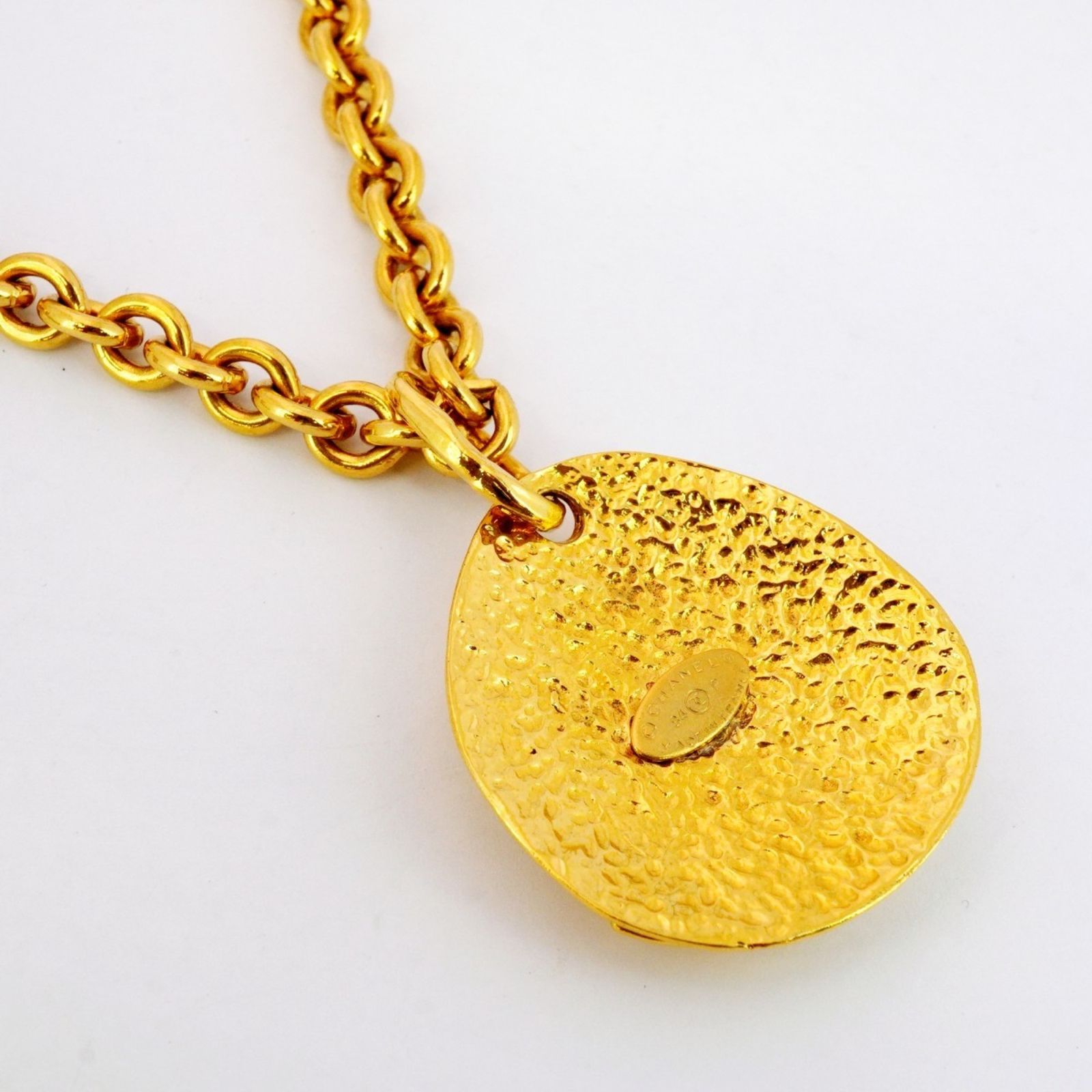 シャネル Chanel シャネル ネックレス ココマーク GPメッキ ゴールドレディース P1360054