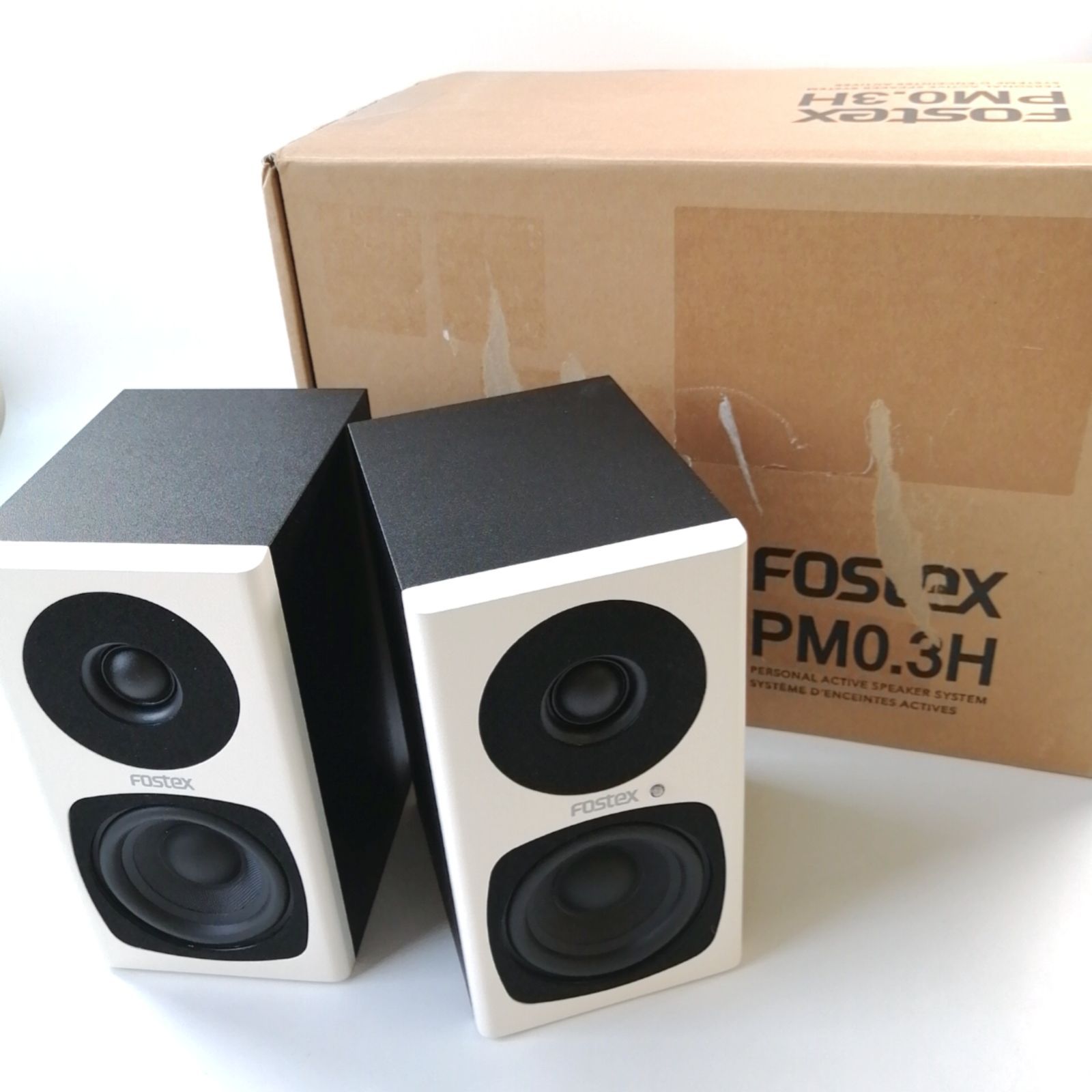 FOSTEX PM0.3 スタジオ モニター スピーカー Amazon | 【Amazon.co.jp