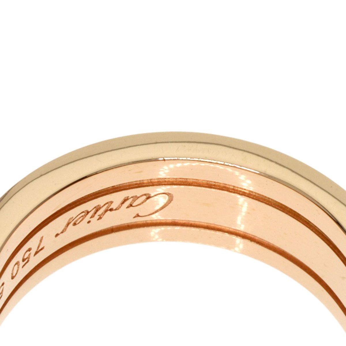 CARTIER カルティエ C2リング #52 リング・指輪 K18PG レディース 