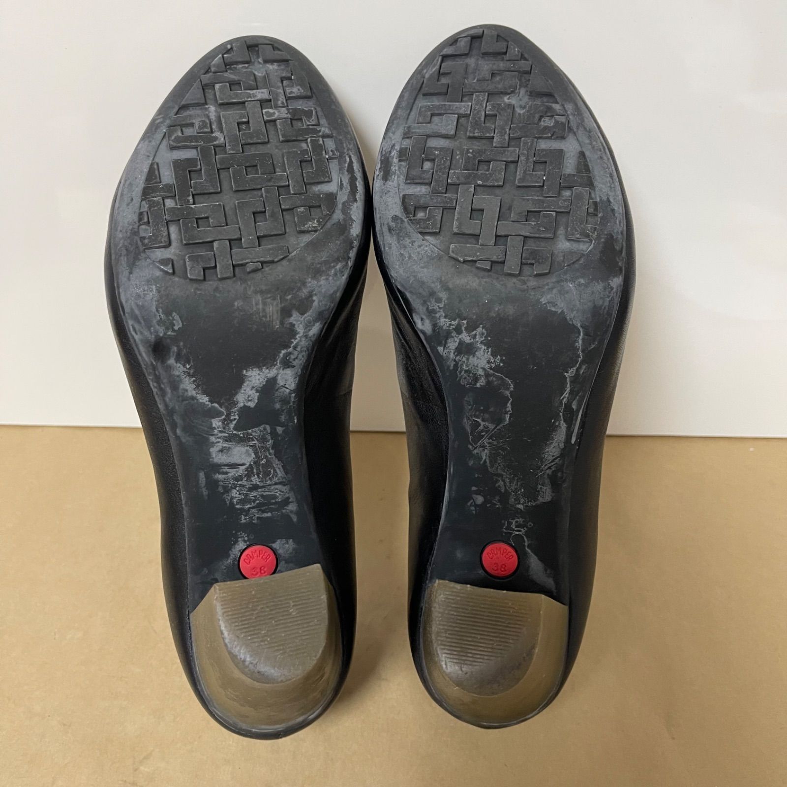 Z212 【美品】 CAMPER カンペール パンプス レディース 38サイズ