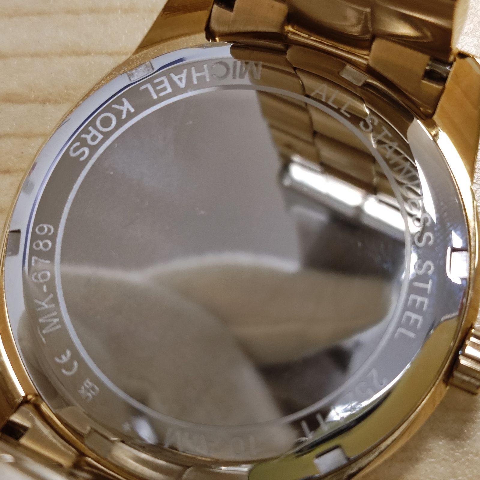 MICHAEL KORS 腕時計　ラインストーン　　べっ甲 MICHAEL KORS 腕時計 ラインストーン べっ甲 - メルカリ