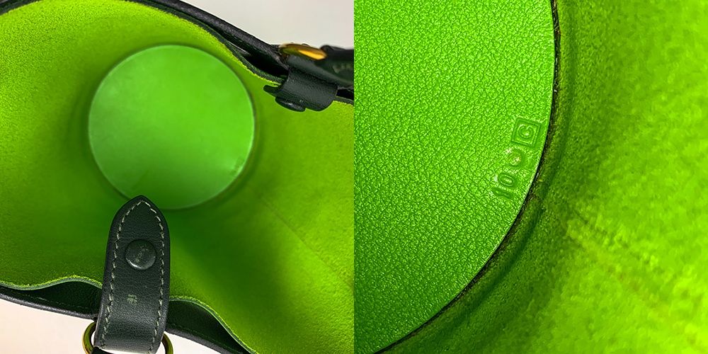 HERMES エルメス ミュズリエール2 黄/緑 イエロー/グリーン  