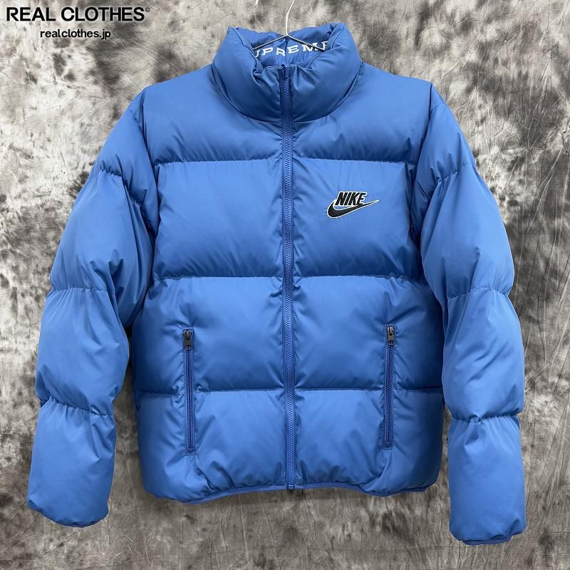 シュプリーム × ナイキ リバーシブル パフィー ジャケット S Supreme シュプリーム Nike Reversible Puffy Jacket リバーシブル