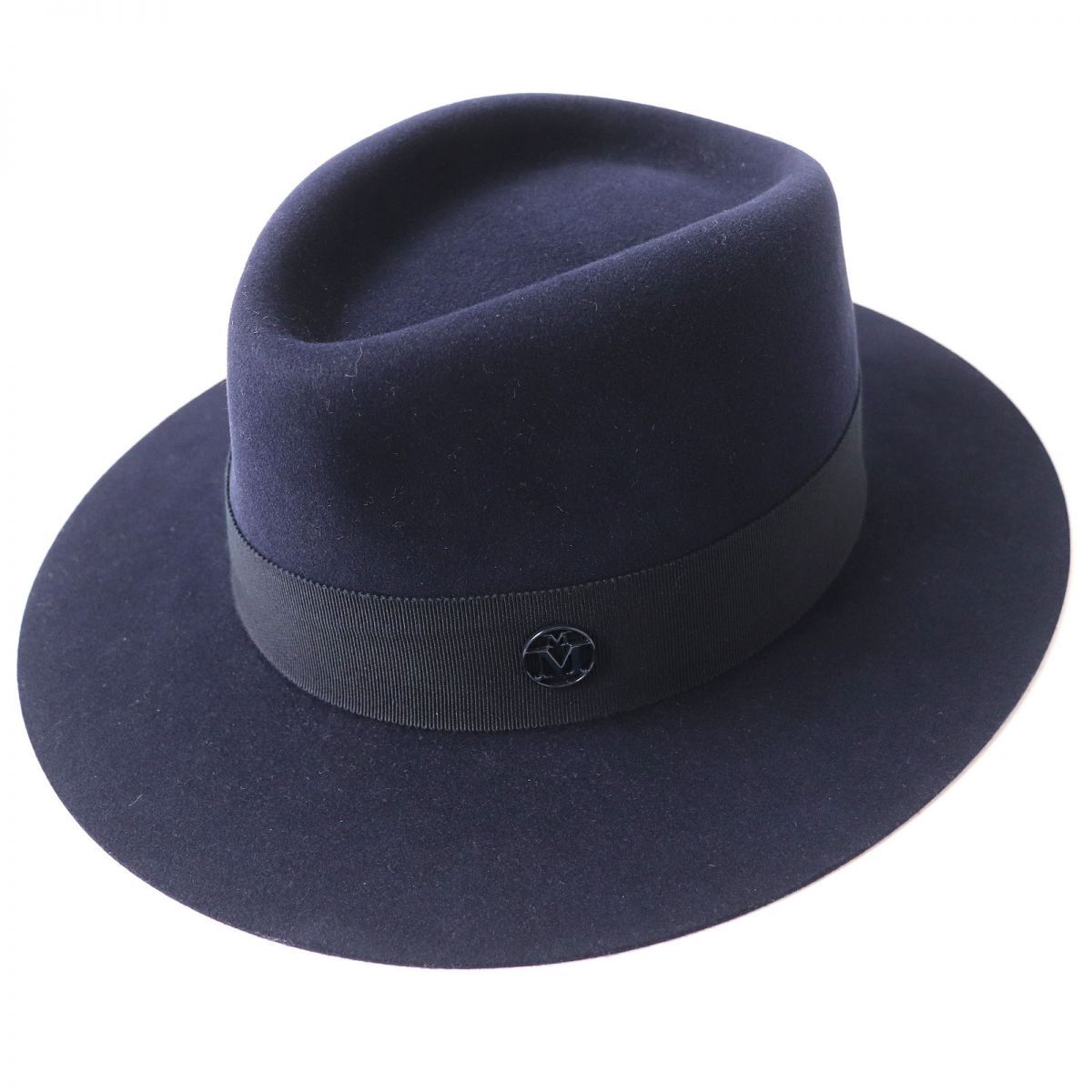 Maison Michel黒ウール・フェルトハット