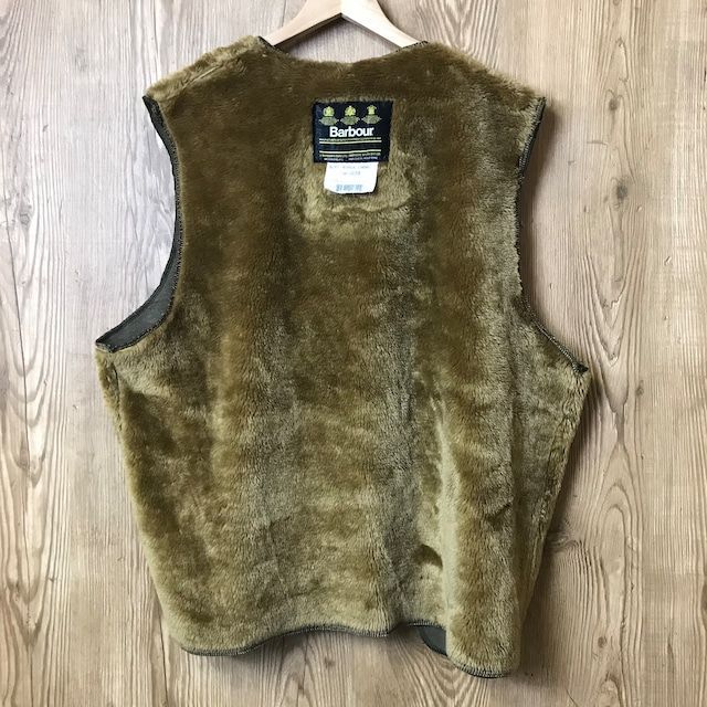 古着 ベスト ライナー 80' 80s vintage Barbour Liner Vest バブアー