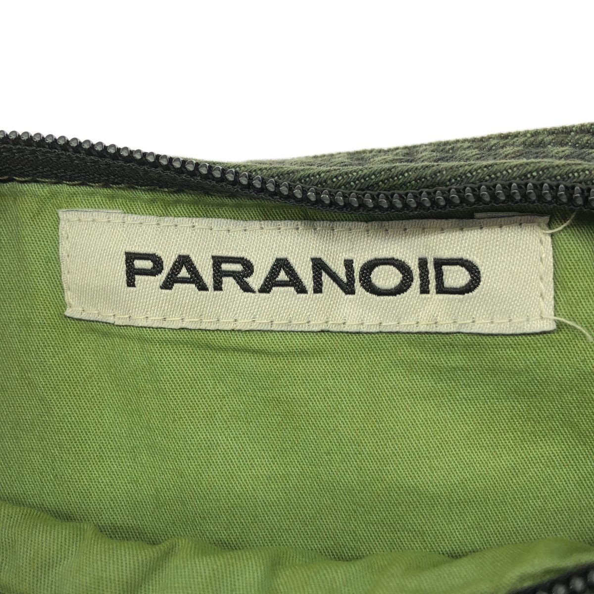 PARANOID パラノイド タタミバギーパンツ グリーン L PARANOID 