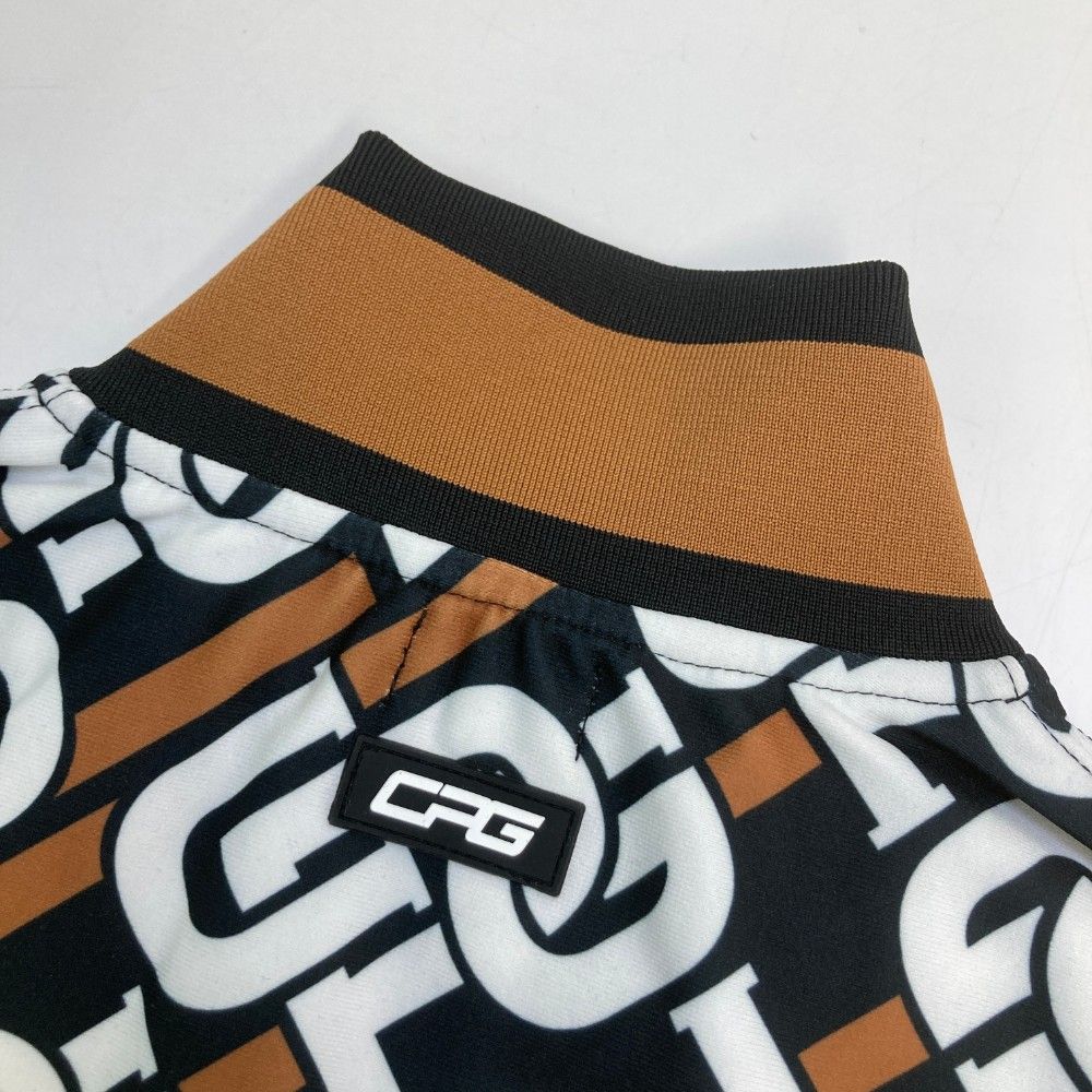 サイズ：3 CPG GOLF シーピージーゴルフ  裏起毛ジップジャケット  ブラック系 [240101417091] ゴルフウェア メンズ ストスト サイズ：3 CPG GOLF シーピージーゴルフ 裏起毛ジップジャケット
