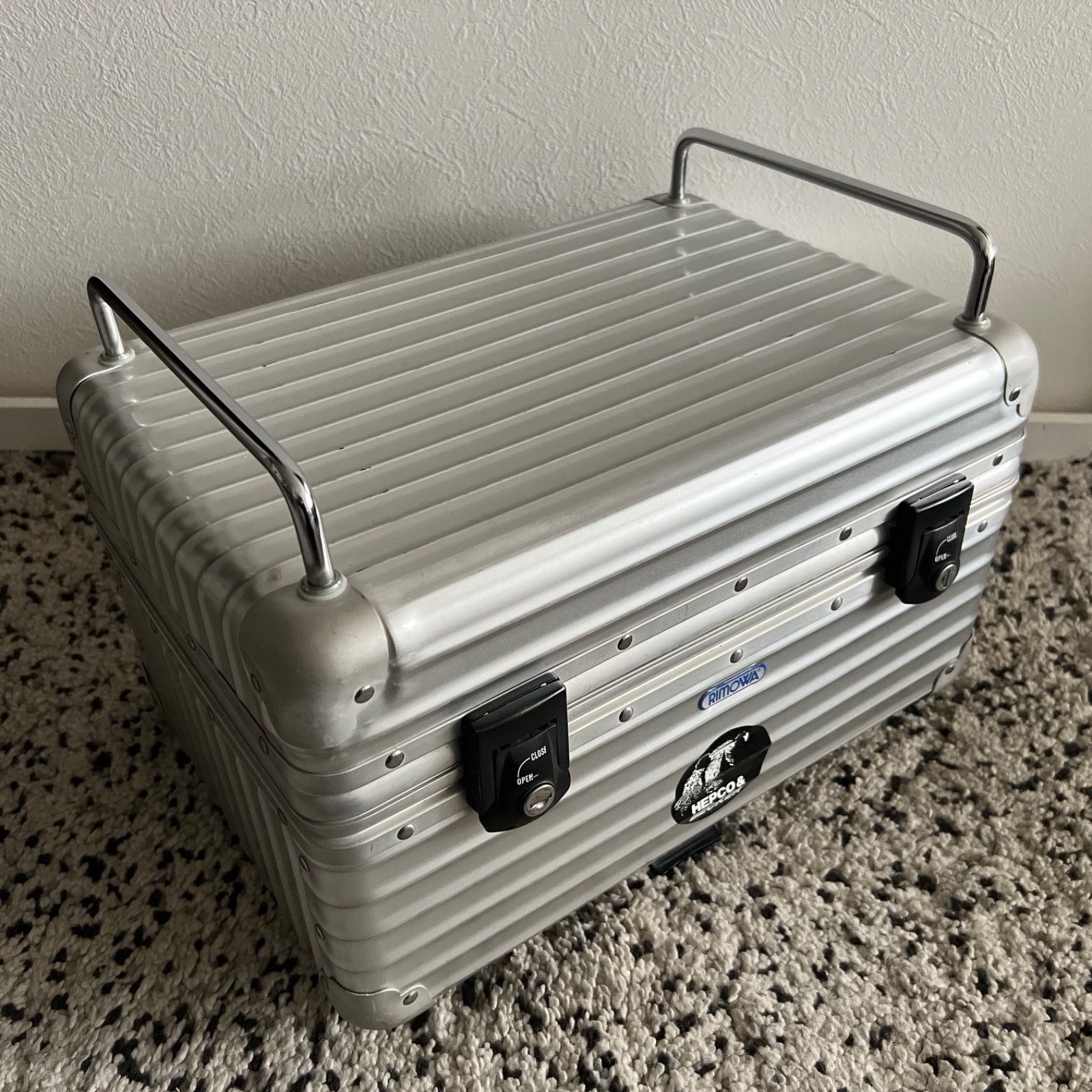ヘプコ&ベッカー リモワ HEPCO-BECKER RIMOWA アルミトップケース TC30 Alu Exclusiv アルミエクスクルーシブ
