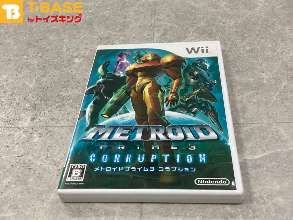 任天堂 Nintendo ニンテンドー Wii Metroid Prime 3 Corruption メトロイドプライム3 コラプション 