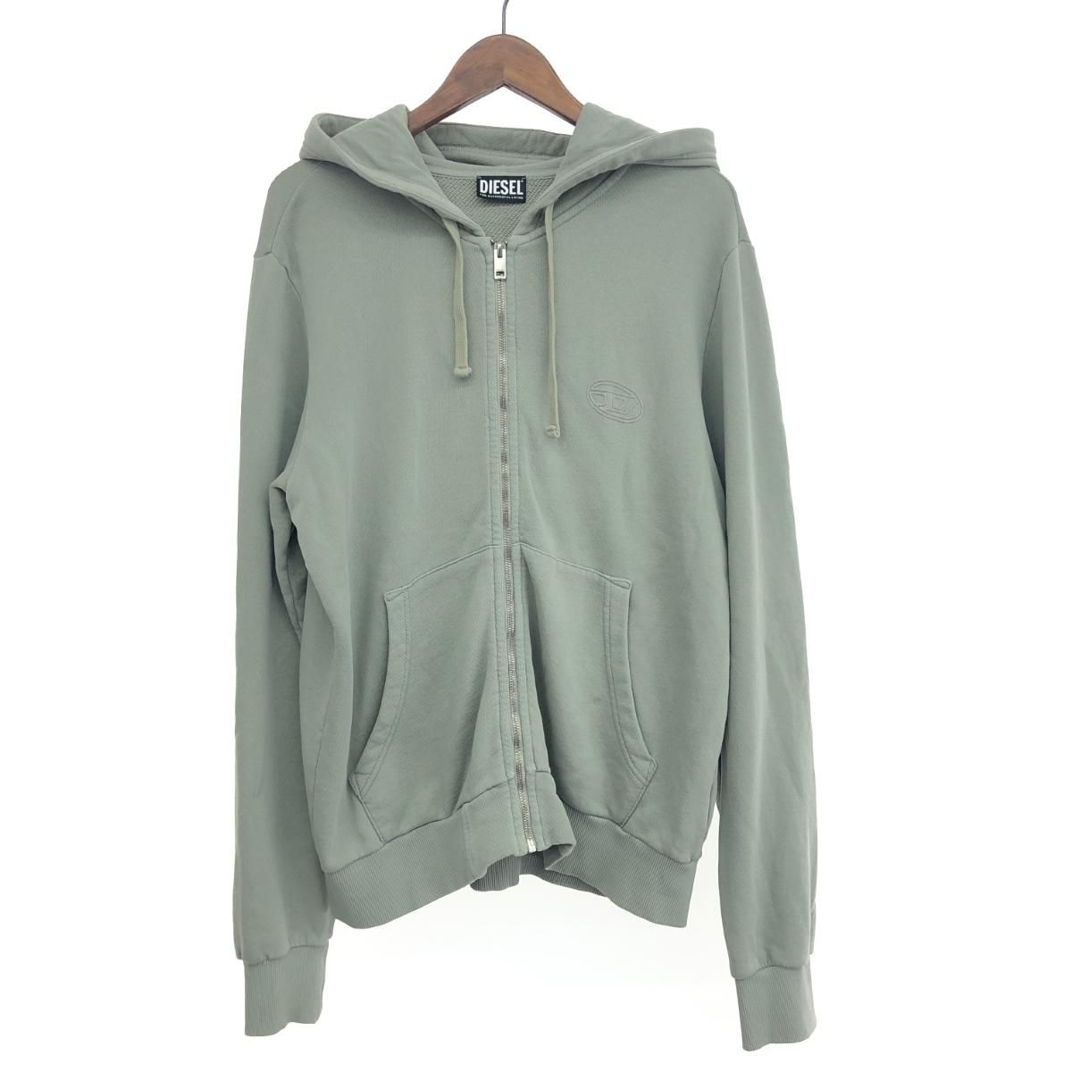 DIESEL ディーゼル Ginn-Hood-Zip-E1 ジップアップ パーカー サイズ:M 