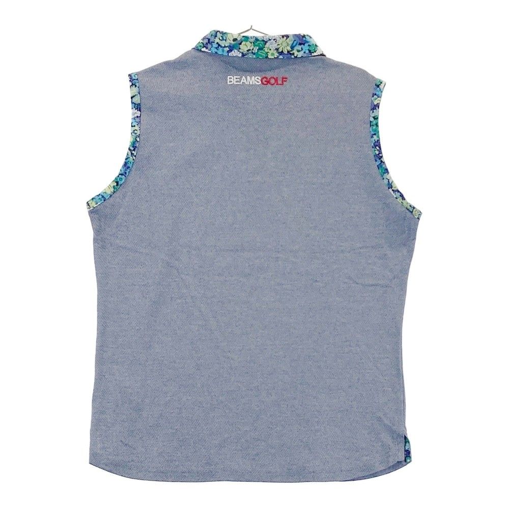 サイズ：L BEAMS GOLF ビームスゴルフ ノースリーブポロシャツ