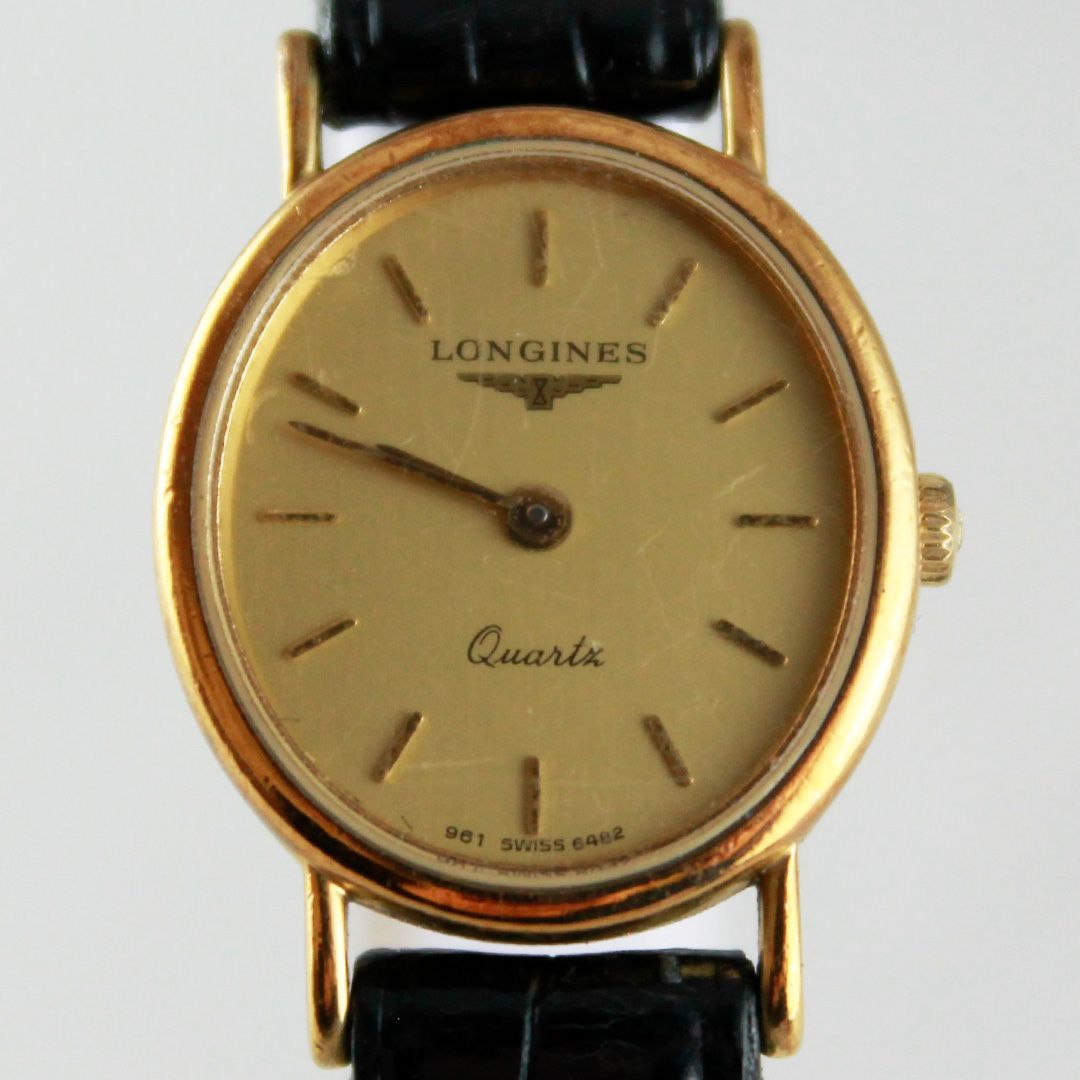 【稼働品】LONGINES ヴィンテージ腕時計 ロンジン 高級腕時計 オーバル 稼働 良品 LONGINES ビンテージウォッチ ロンジン レディース