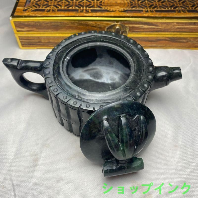 竹節壺 薬王石竹節杯 蔵玉杯 一壺四杯 煎茶道具 新品未使用