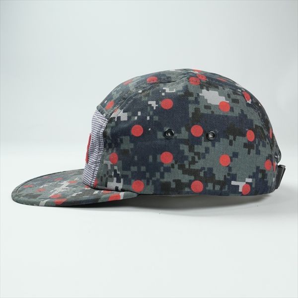 Size フリー SUPREME シュプリーム ×COMME des GARCONS 13SS Camp Cap Navy Camo キャンプキャップ 紺 品-良い 20827001