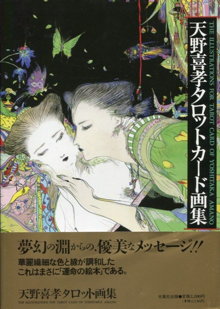 【天野喜孝 2冊・帯付】妖精／タロットカード画集 イラスト集 画集　dne Amazon.co.jp: 天野喜孝タロットカード画集 : 天野 喜孝: 本