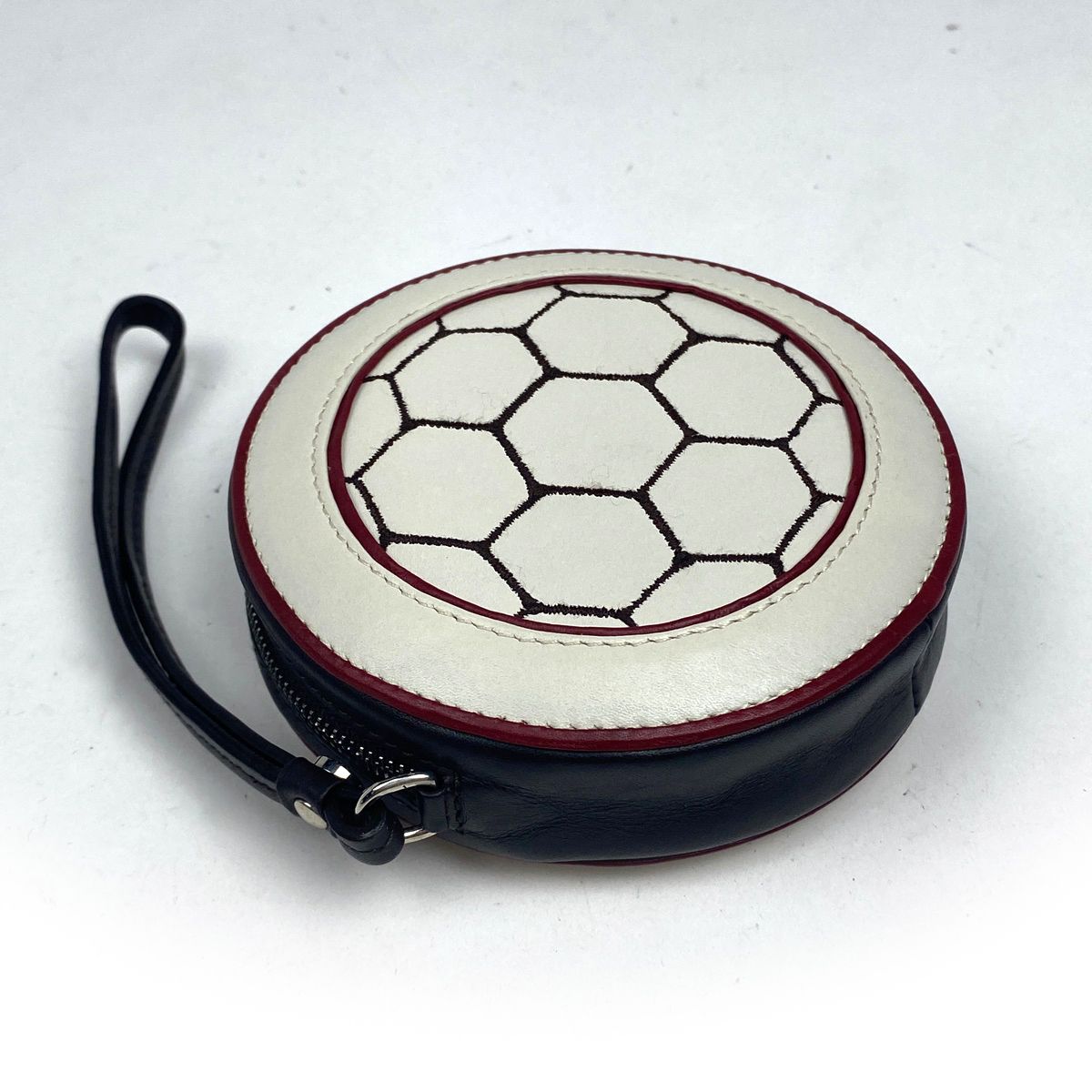 【レア】セリーヌ★財布小銭入れ★FIFAワールドカップサッカーボール セリーヌ CELINE ロゴ コインケース FIFA 2002 サッカーボール型