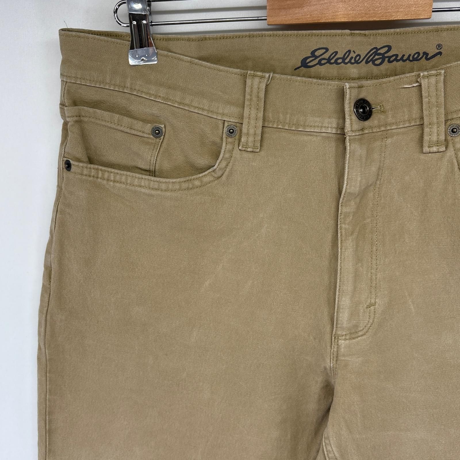 Eddie Bauer エディバウアー チノパン ベージュ ストレッチ ゴルフ Eddie Bauer - Eddie Bauer エディバウアー チノパン ベージュ