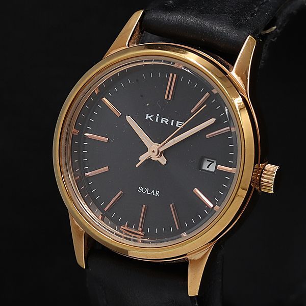 時計 koro 4pcs Brown Fashion Men Sports Calendar Quartz Watch PU