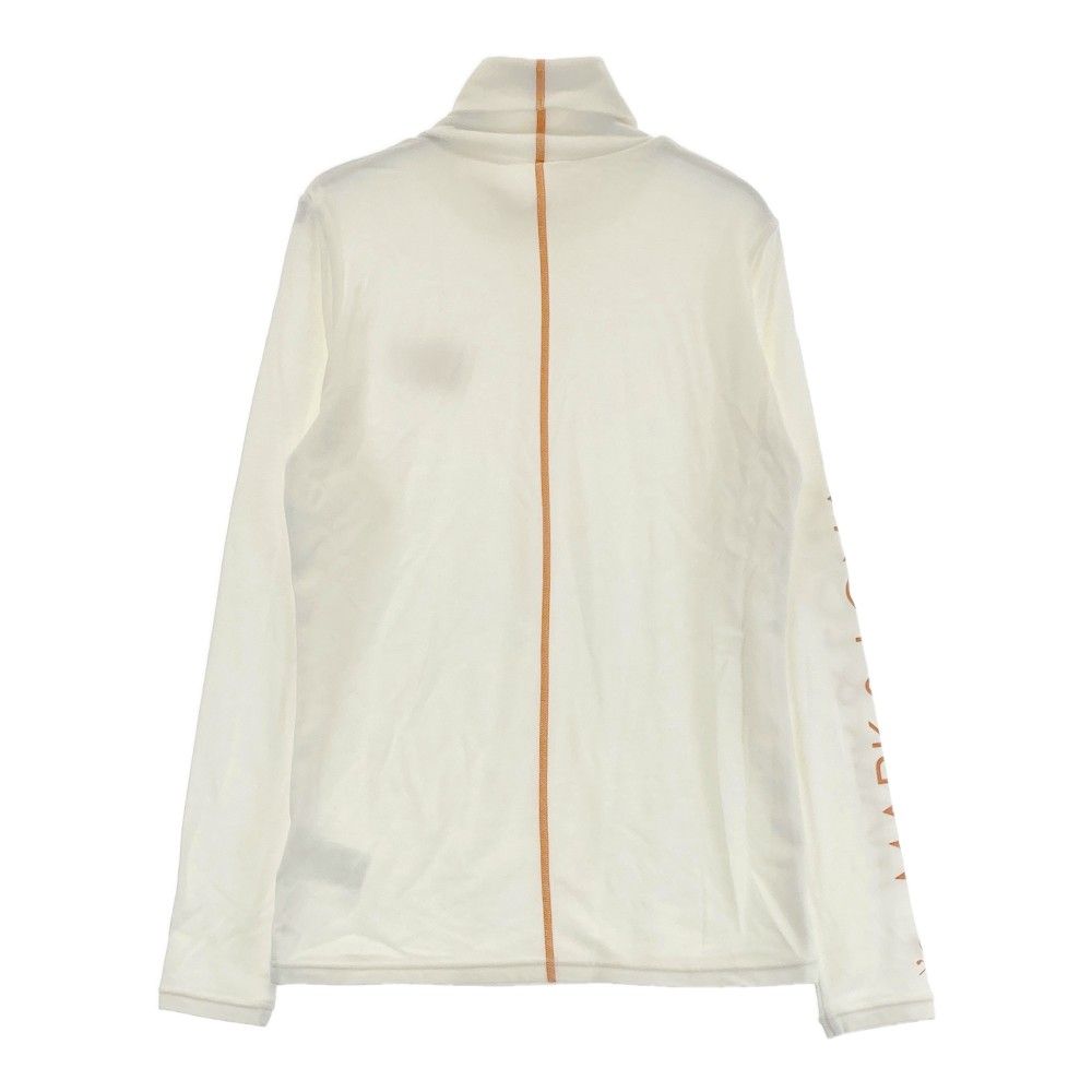 MARK&LONAホワイト タートルネック レディースウェア MARK & LONA タートルネック ホワイト レディースゴルフウェア 【公式