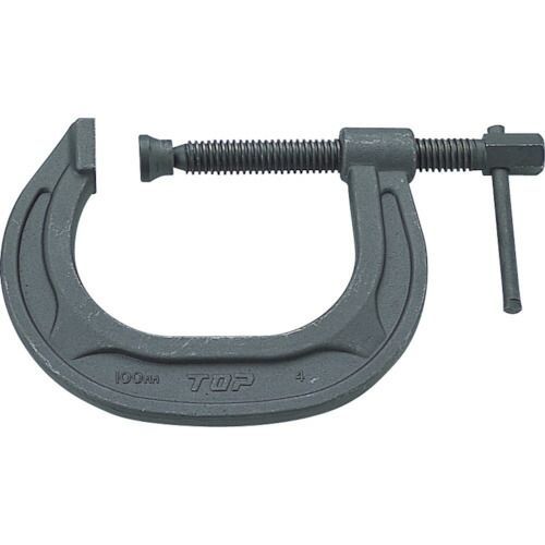 ＴＯＰ　Ｃ型シャコ万力　１００ｍｍ
