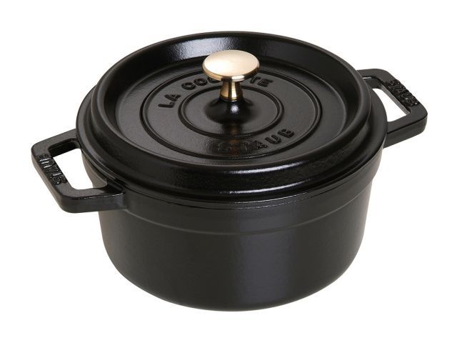 STAUB ピコ ココット ラウンド 20cm ブラック 2.2L