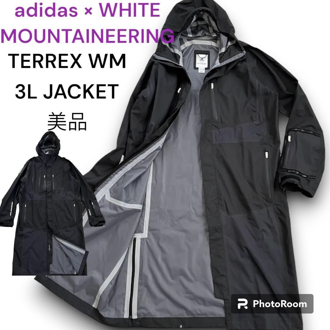 美品 adidas × White Mountaineering アディダス×ホワイトマウンテ二