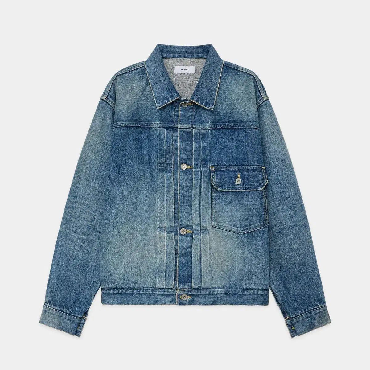 マカ ニュー タイプ 1 デニム ジャケット ユーズド ウォッシュド 24FW マカウェア デニムジャケット 3