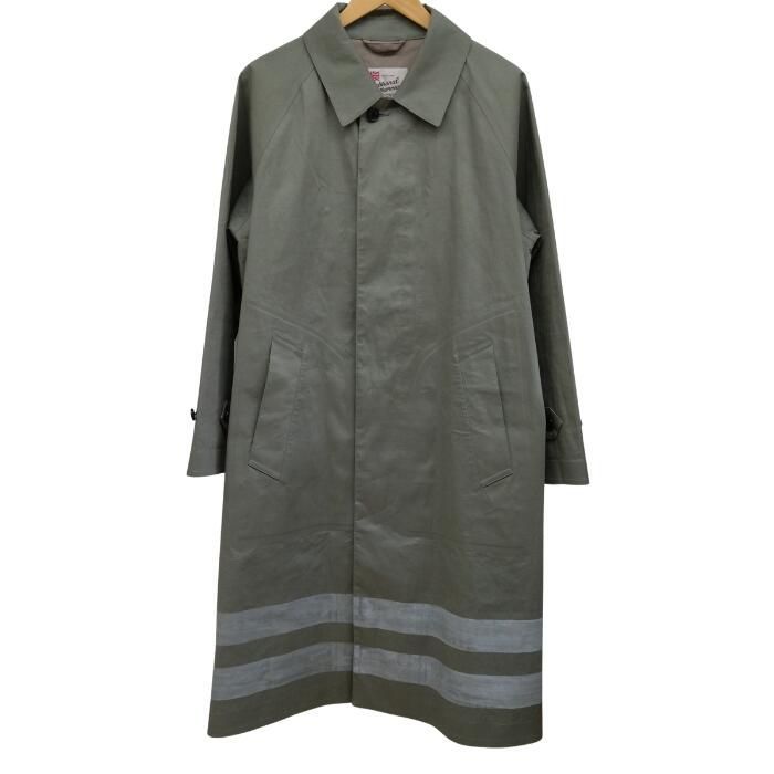 東店75-2292-2510 店舗併売 Traditional Weatherwear トラディショナルウェザーウェア ステンカラーコート カーキグリーン 38