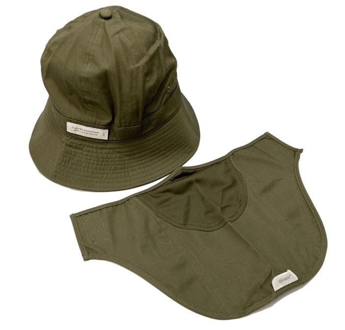 21SS WTAPS ダブルタップス FACEHUGGER ハット 帽子 黒 W)taps - wtaps facehugger XL 21ss ハット hat bucketの通販 by