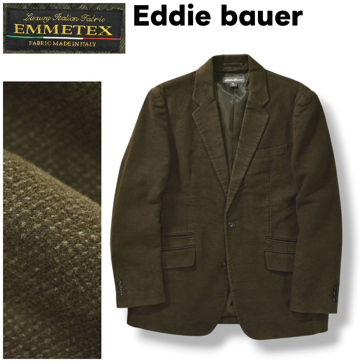 美品⭐️Eddie Bauer、スーツ上下、秋冬向け、生地厚め、海外L/XLサイズ Eddie Bauer （エディー・バウアー）公式オンライン通販サイト