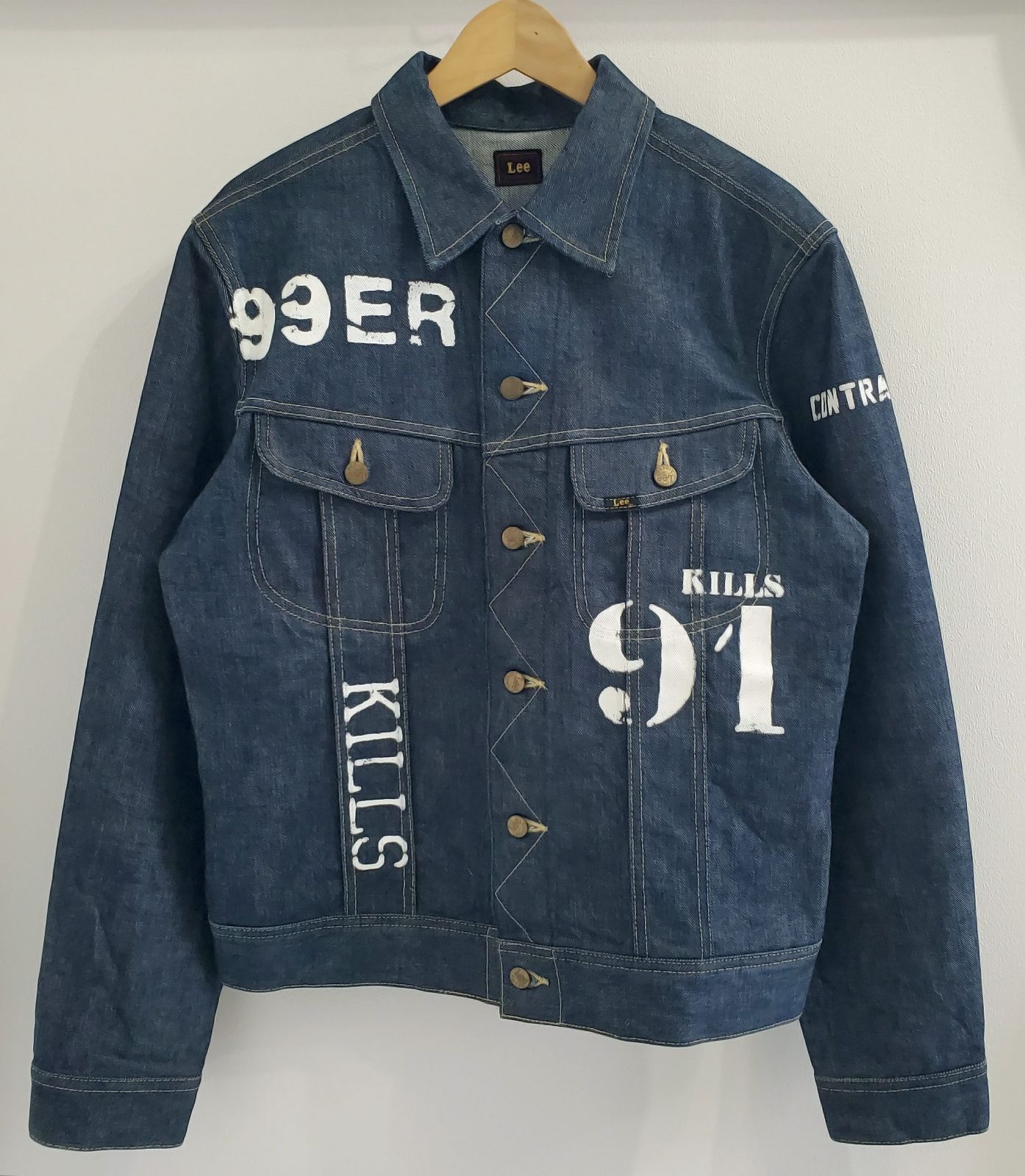 Lee 101J デニムジャケット Swagger×Lee スワッガー×リー□美品 2011年 日本製 12周年記念