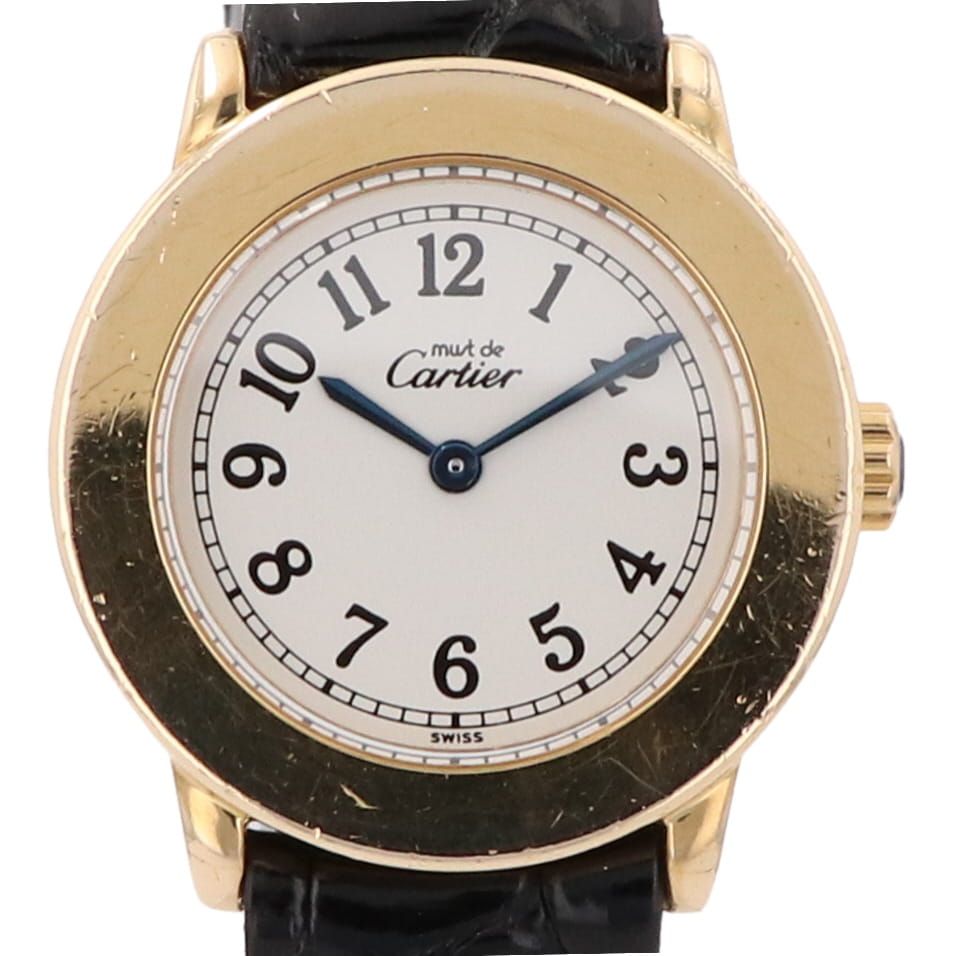 カルティエ CARTIER マスト2 ロンド ヴェルメイユ W1008843 腕時計