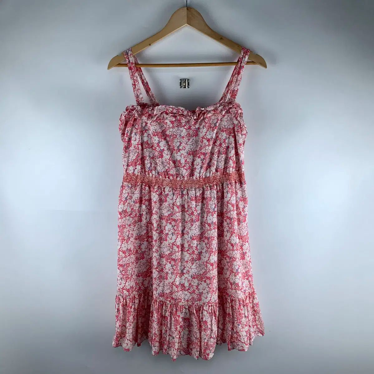 【美品】 Ralph Laurenラルフローレン レッド ノースリーブワンピース 国内発送☆ラルフローレン☆ノースリーブ ポロシャツ ワンピース